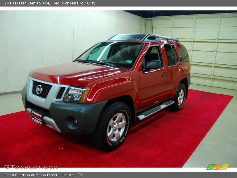 Red Brick Metallic / Gray 2010 Nissan Xterra S 4x4