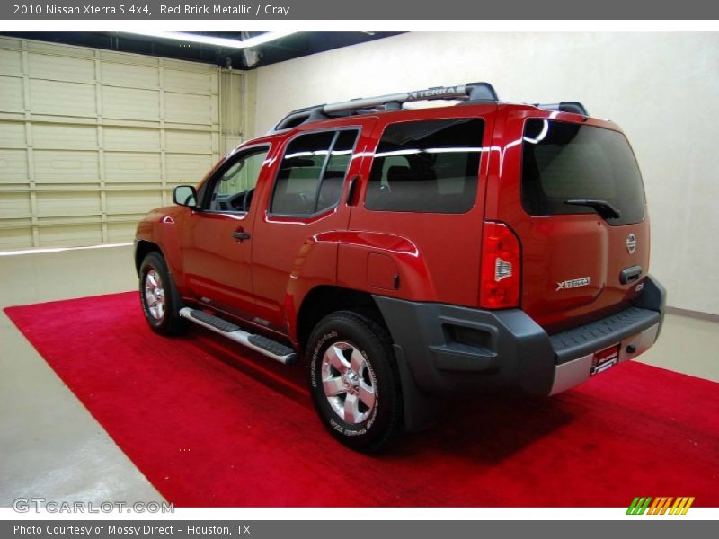 Red Brick Metallic / Gray 2010 Nissan Xterra S 4x4