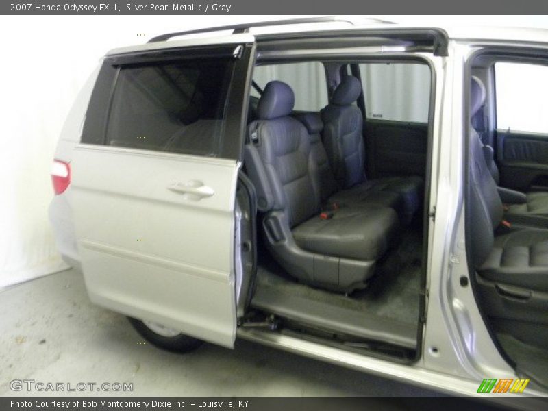 Silver Pearl Metallic / Gray 2007 Honda Odyssey EX-L