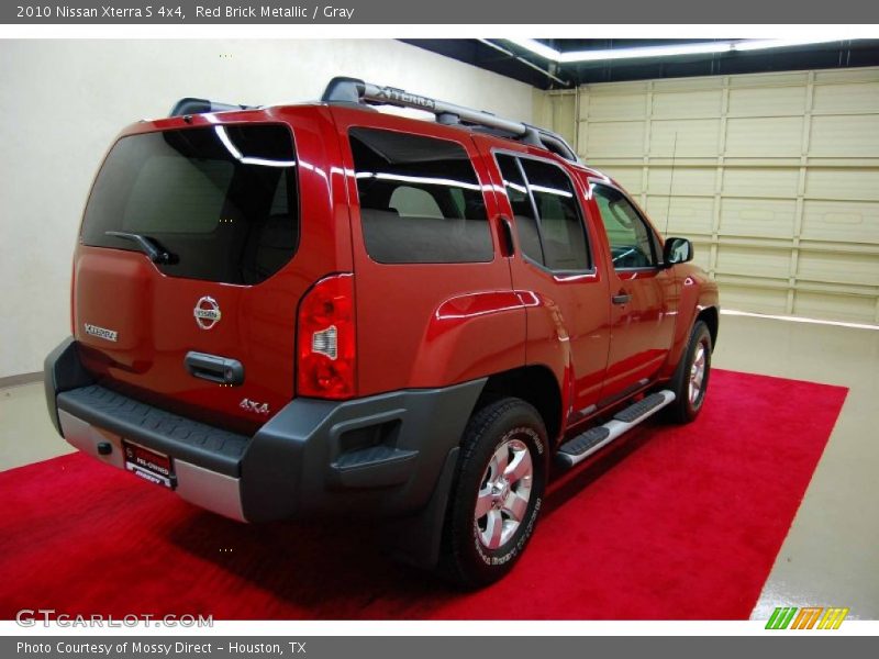 Red Brick Metallic / Gray 2010 Nissan Xterra S 4x4