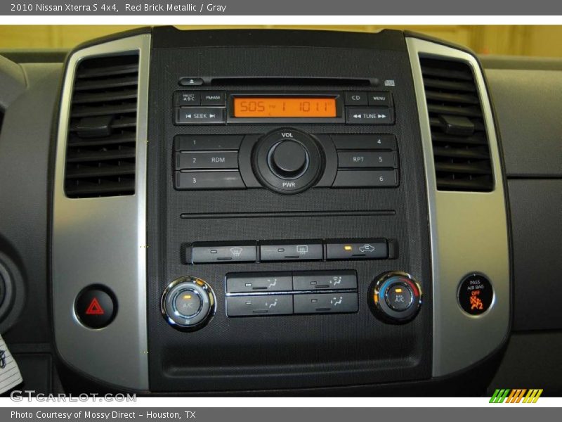 Red Brick Metallic / Gray 2010 Nissan Xterra S 4x4