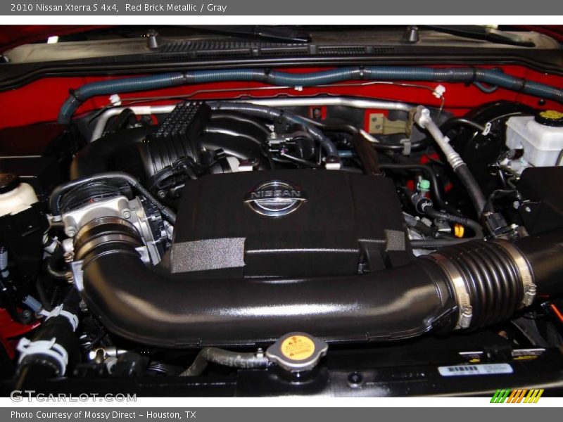 Red Brick Metallic / Gray 2010 Nissan Xterra S 4x4
