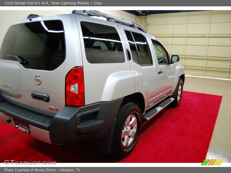 Silver Lightning Metallic / Gray 2010 Nissan Xterra S 4x4