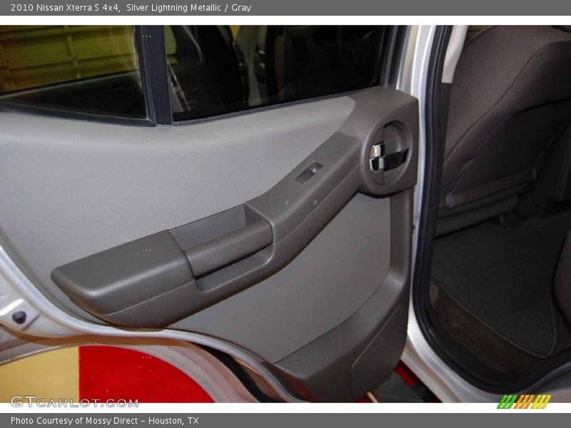 Silver Lightning Metallic / Gray 2010 Nissan Xterra S 4x4
