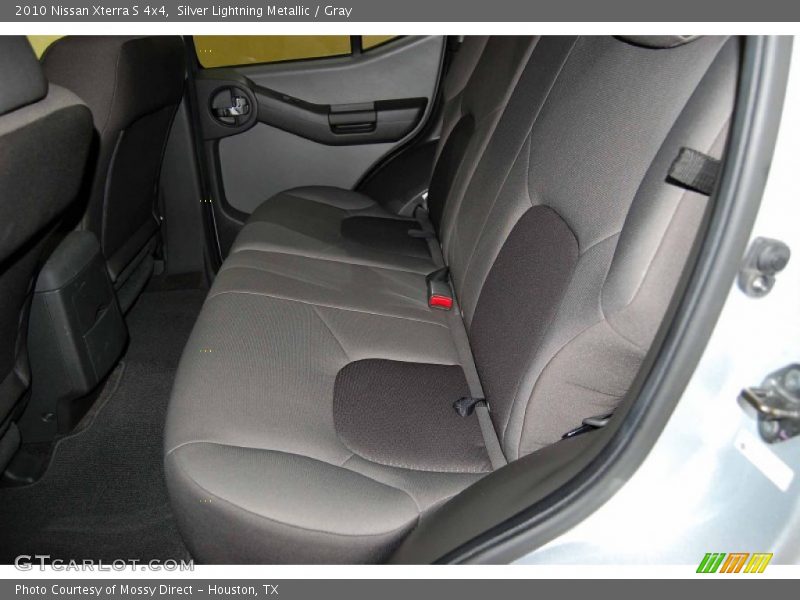 Silver Lightning Metallic / Gray 2010 Nissan Xterra S 4x4