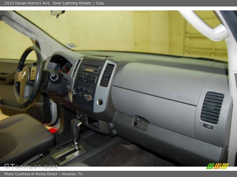 Silver Lightning Metallic / Gray 2010 Nissan Xterra S 4x4