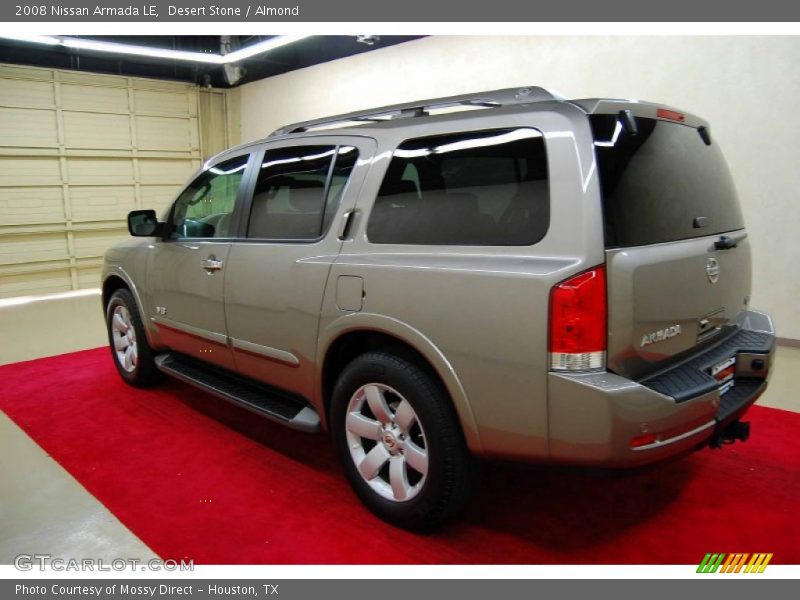 Desert Stone / Almond 2008 Nissan Armada LE