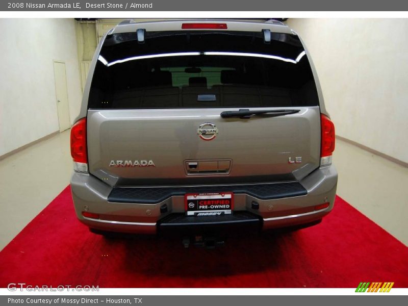 Desert Stone / Almond 2008 Nissan Armada LE