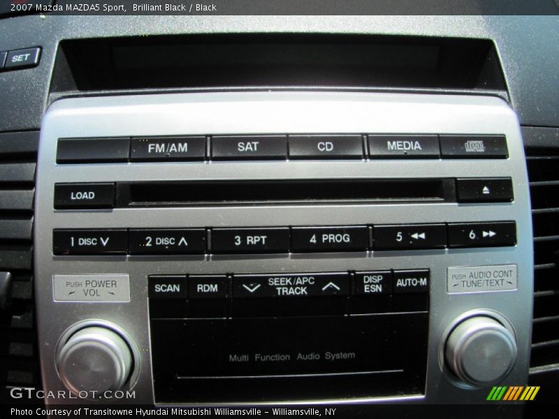Brilliant Black / Black 2007 Mazda MAZDA5 Sport