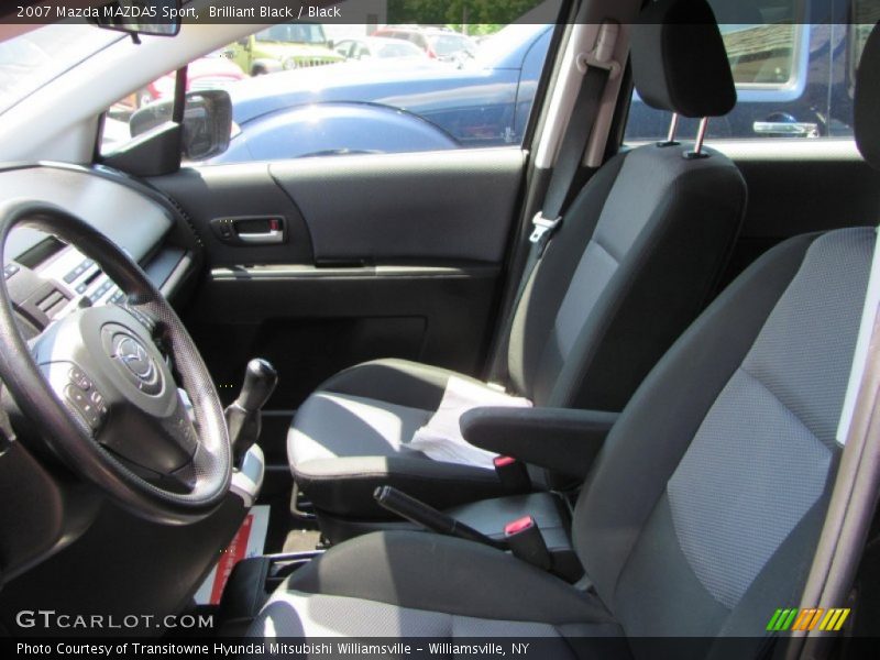 Brilliant Black / Black 2007 Mazda MAZDA5 Sport