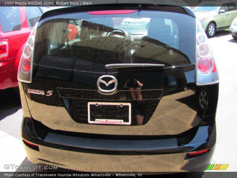 Brilliant Black / Black 2007 Mazda MAZDA5 Sport