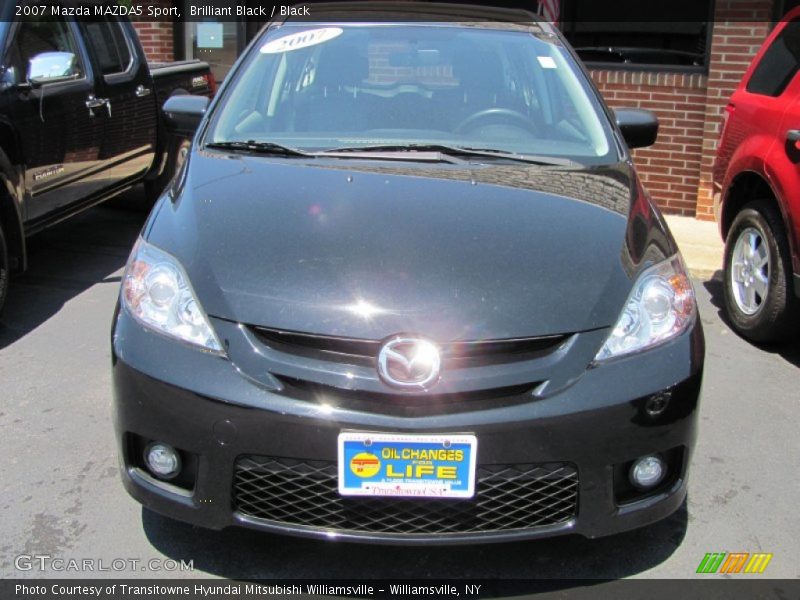 Brilliant Black / Black 2007 Mazda MAZDA5 Sport