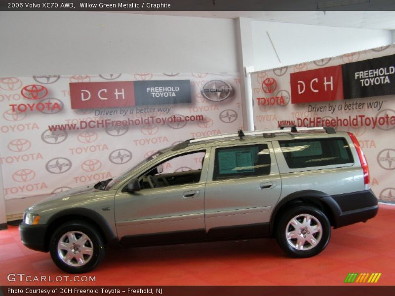 Willow Green Metallic / Graphite 2006 Volvo XC70 AWD