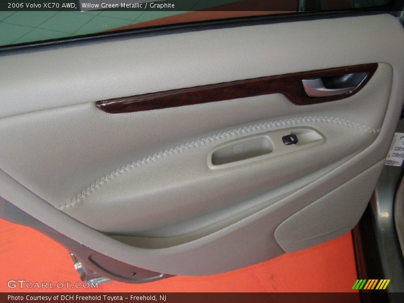 Willow Green Metallic / Graphite 2006 Volvo XC70 AWD