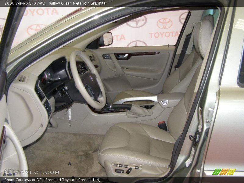 Willow Green Metallic / Graphite 2006 Volvo XC70 AWD