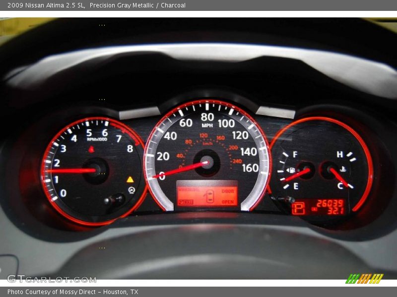 Precision Gray Metallic / Charcoal 2009 Nissan Altima 2.5 SL
