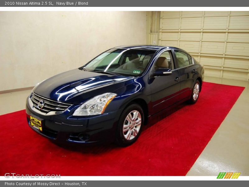 Navy Blue / Blond 2010 Nissan Altima 2.5 SL