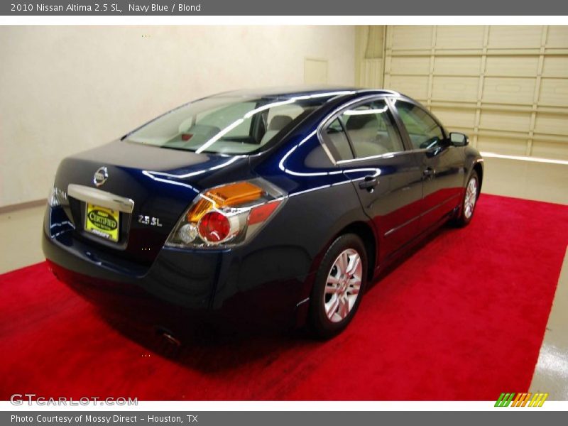 Navy Blue / Blond 2010 Nissan Altima 2.5 SL
