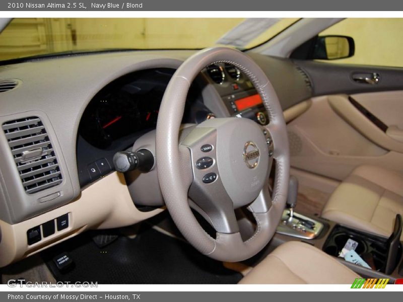 Navy Blue / Blond 2010 Nissan Altima 2.5 SL