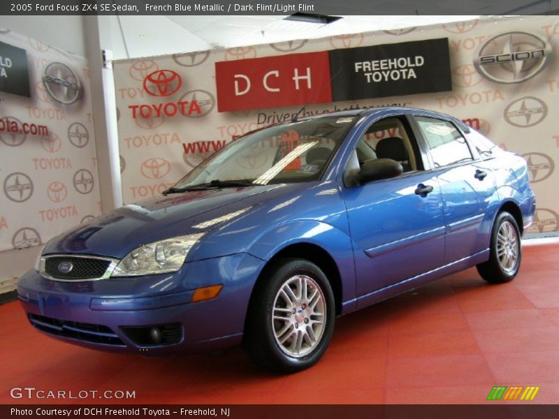 French Blue Metallic / Dark Flint/Light Flint 2005 Ford Focus ZX4 SE Sedan