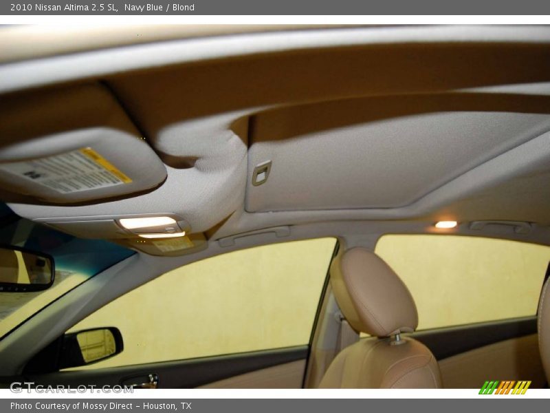 Navy Blue / Blond 2010 Nissan Altima 2.5 SL