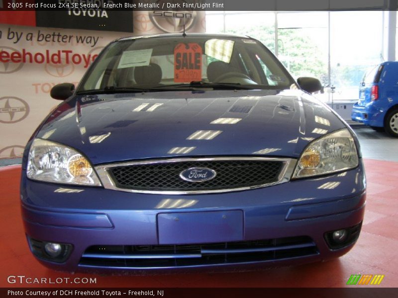 French Blue Metallic / Dark Flint/Light Flint 2005 Ford Focus ZX4 SE Sedan
