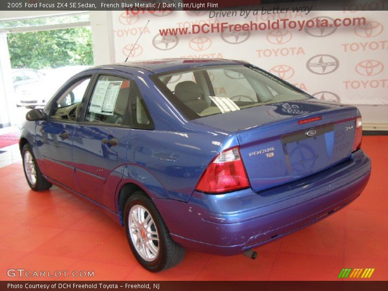 French Blue Metallic / Dark Flint/Light Flint 2005 Ford Focus ZX4 SE Sedan