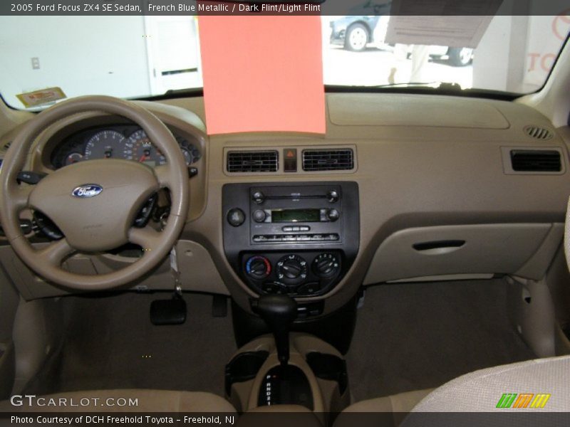French Blue Metallic / Dark Flint/Light Flint 2005 Ford Focus ZX4 SE Sedan