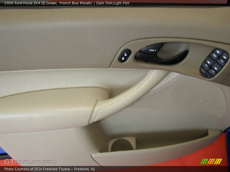 French Blue Metallic / Dark Flint/Light Flint 2005 Ford Focus ZX4 SE Sedan
