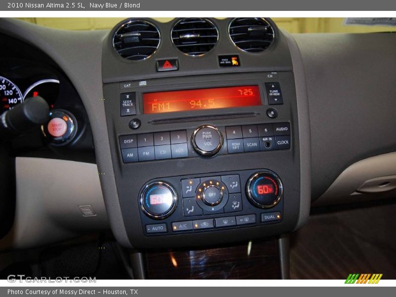 Navy Blue / Blond 2010 Nissan Altima 2.5 SL
