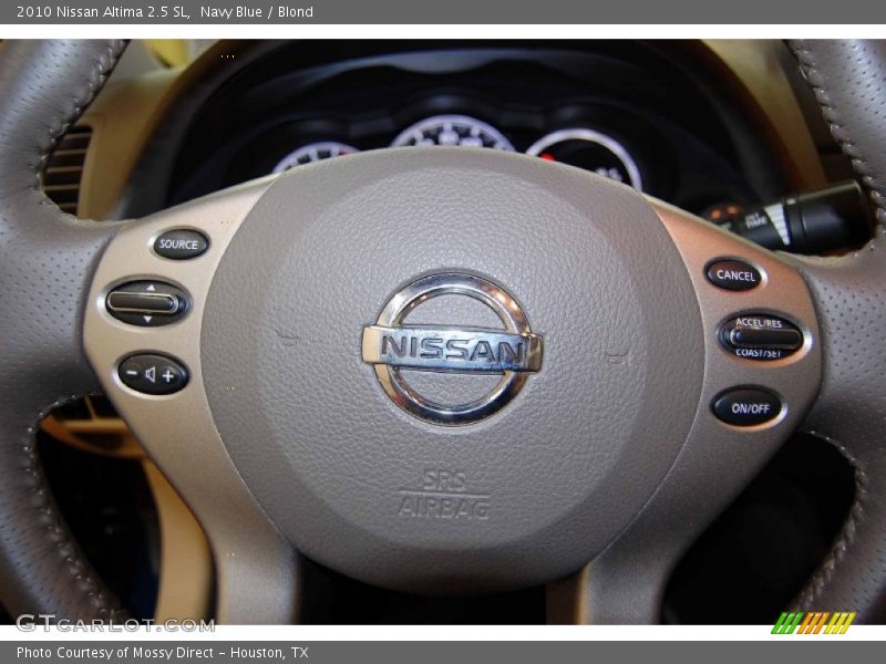 Navy Blue / Blond 2010 Nissan Altima 2.5 SL