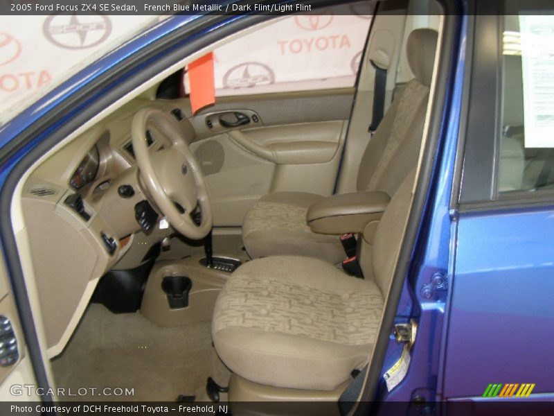 French Blue Metallic / Dark Flint/Light Flint 2005 Ford Focus ZX4 SE Sedan