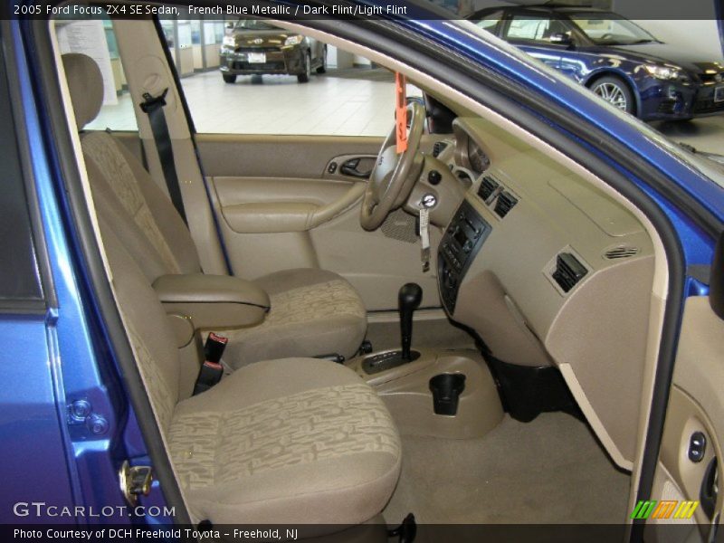 French Blue Metallic / Dark Flint/Light Flint 2005 Ford Focus ZX4 SE Sedan