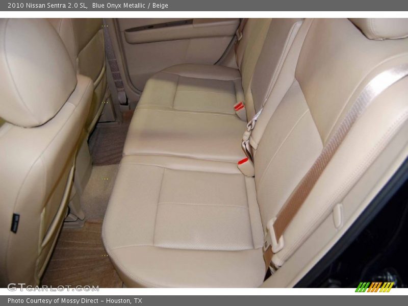 Blue Onyx Metallic / Beige 2010 Nissan Sentra 2.0 SL