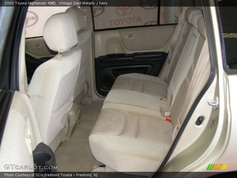 Vintage Gold Metallic / Ivory 2003 Toyota Highlander 4WD