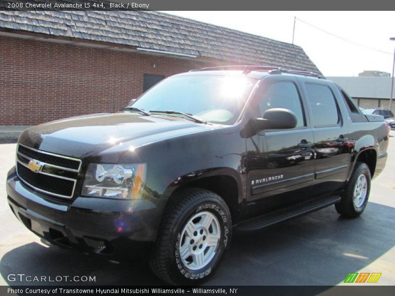 Black / Ebony 2008 Chevrolet Avalanche LS 4x4