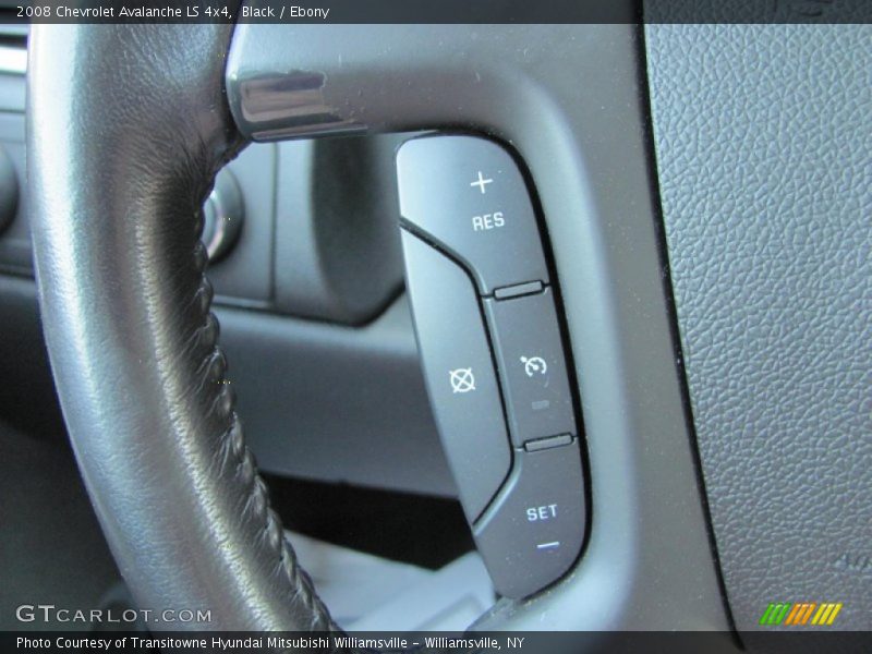 Black / Ebony 2008 Chevrolet Avalanche LS 4x4