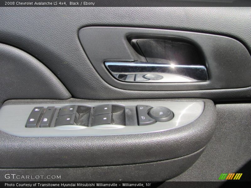 Black / Ebony 2008 Chevrolet Avalanche LS 4x4