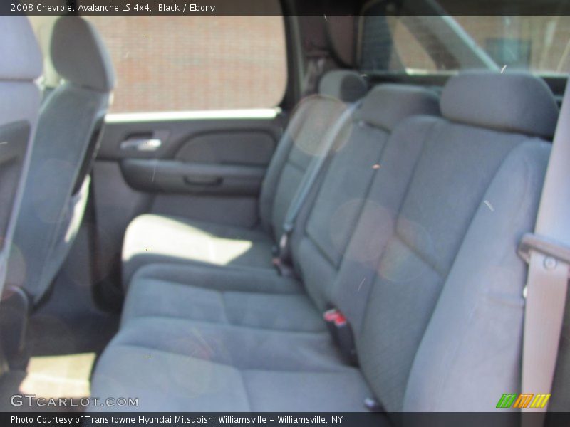 Black / Ebony 2008 Chevrolet Avalanche LS 4x4
