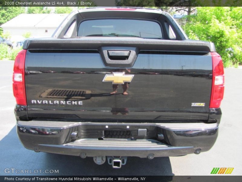 Black / Ebony 2008 Chevrolet Avalanche LS 4x4