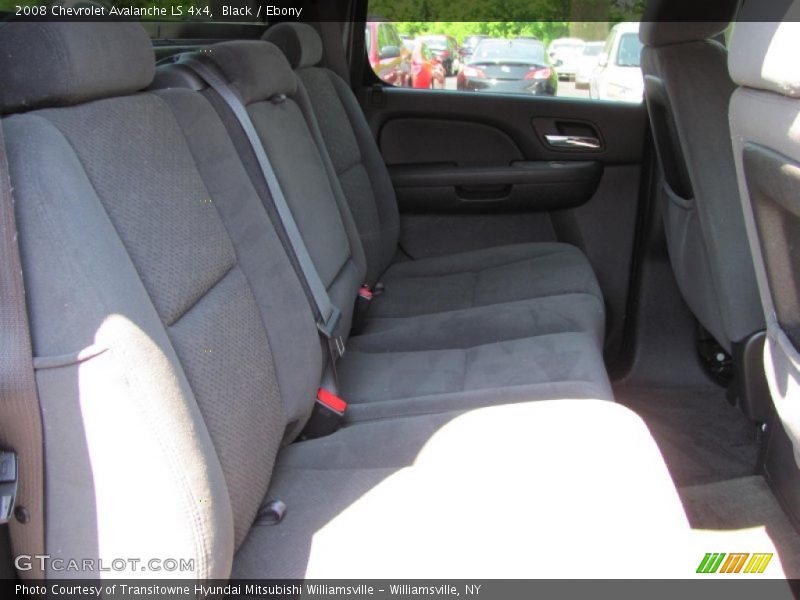 Black / Ebony 2008 Chevrolet Avalanche LS 4x4