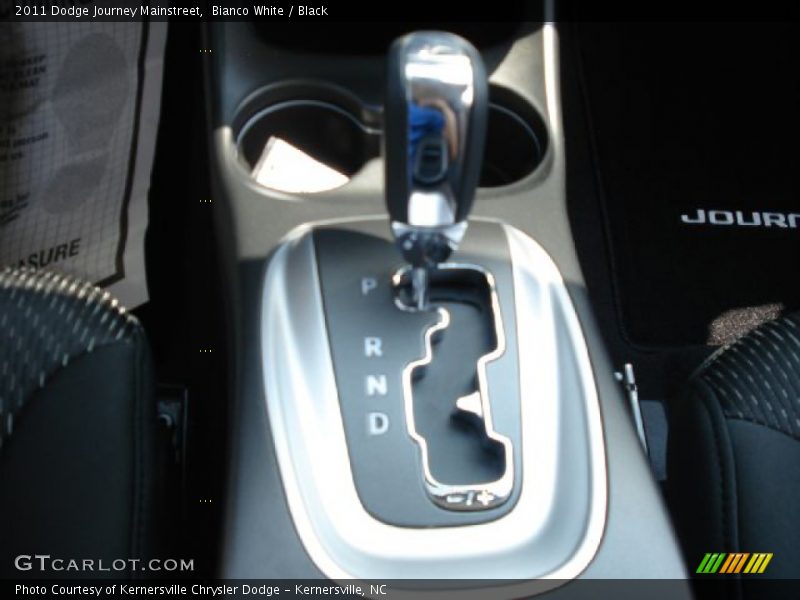 Bianco White / Black 2011 Dodge Journey Mainstreet