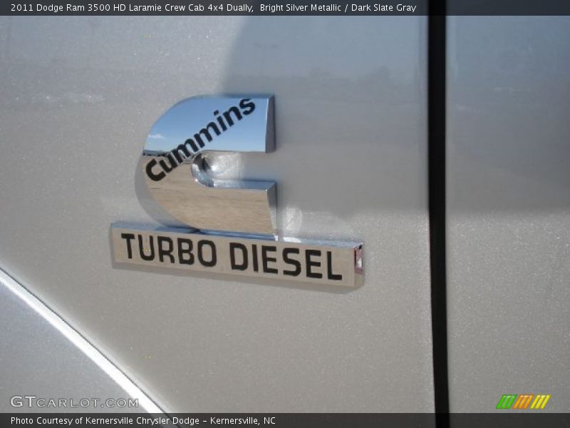  2011 Ram 3500 HD Laramie Crew Cab 4x4 Dually Logo