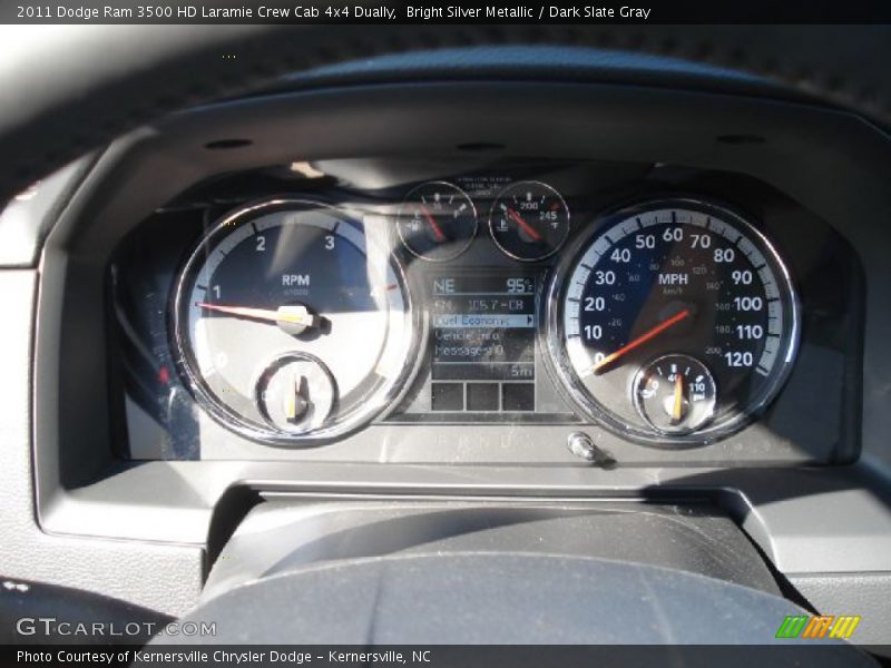  2011 Ram 3500 HD Laramie Crew Cab 4x4 Dually Laramie Crew Cab 4x4 Dually Gauges