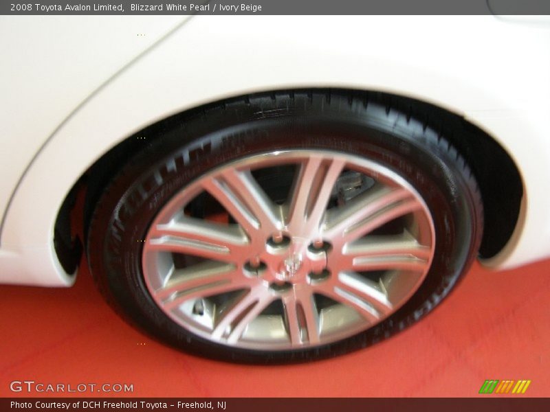 Blizzard White Pearl / Ivory Beige 2008 Toyota Avalon Limited