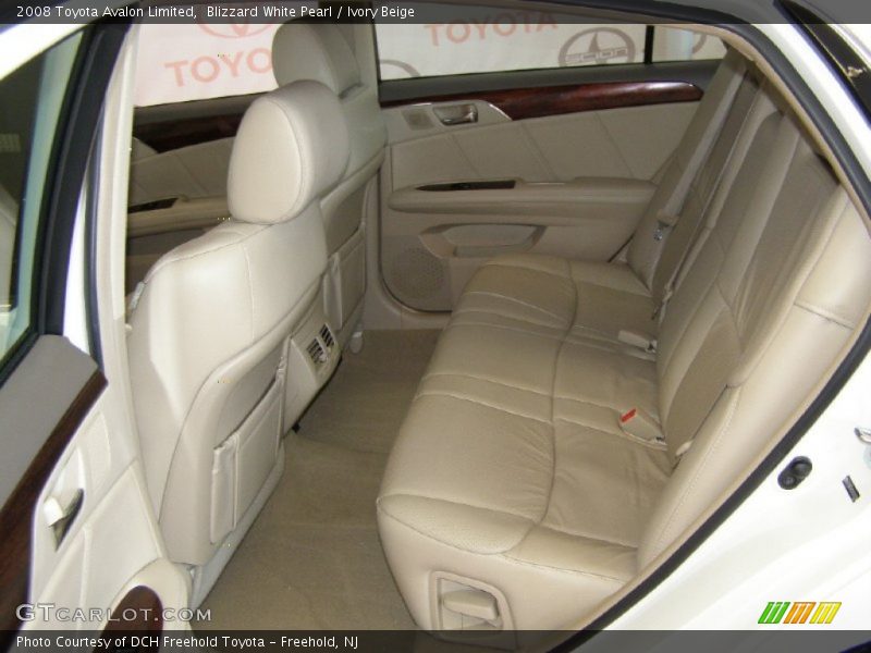 Blizzard White Pearl / Ivory Beige 2008 Toyota Avalon Limited