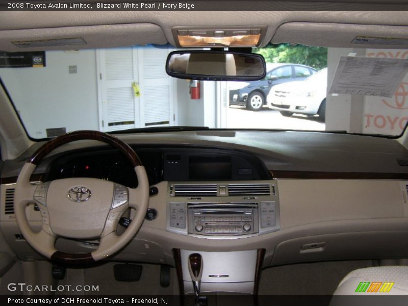 Blizzard White Pearl / Ivory Beige 2008 Toyota Avalon Limited