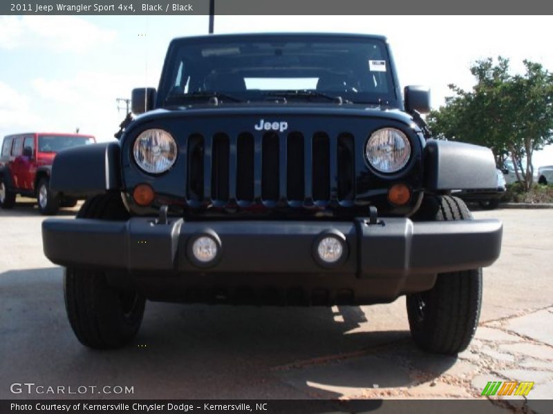 Black / Black 2011 Jeep Wrangler Sport 4x4