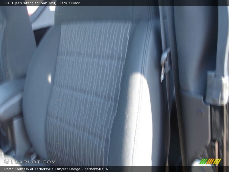 Black / Black 2011 Jeep Wrangler Sport 4x4