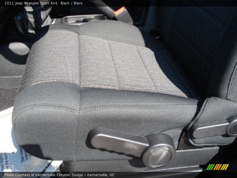 Black / Black 2011 Jeep Wrangler Sport 4x4